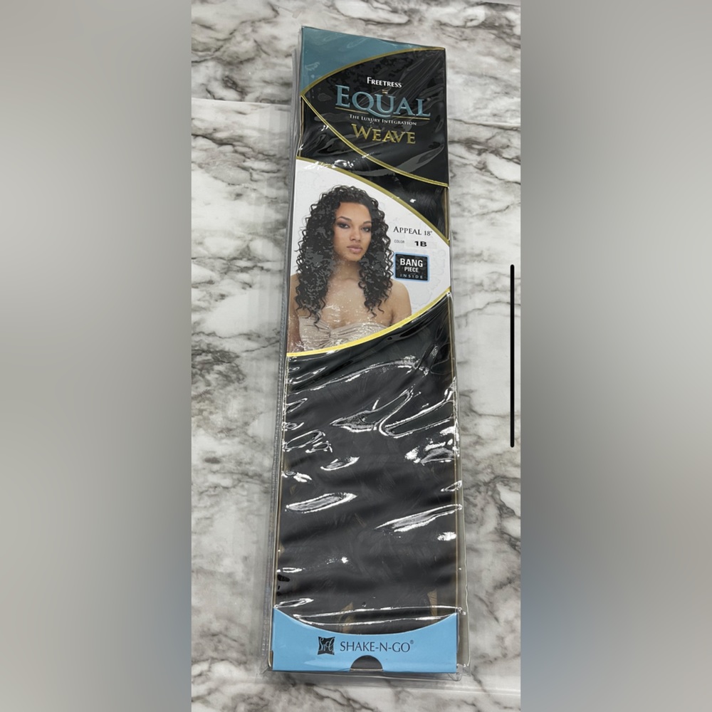 Freetress Equal Weave Appeal 18” Bang Piece inside